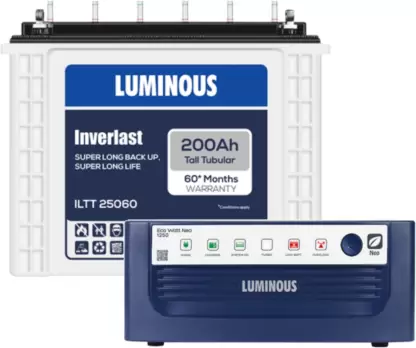 LUMINOUS ECO VOLT NEO VS LUMINOUS ECO WATT SERIES INVERTER WHICH IS  BEST!WHICH IS BEST 👍 